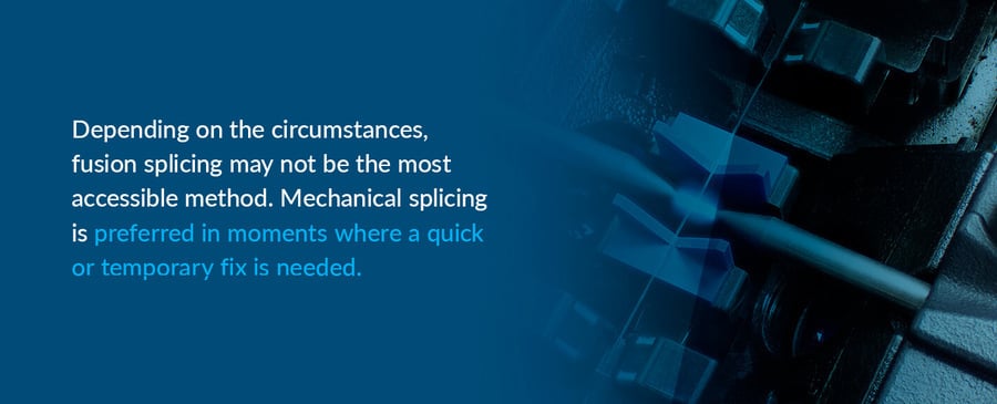 fusion splicing versus mechanical splicing